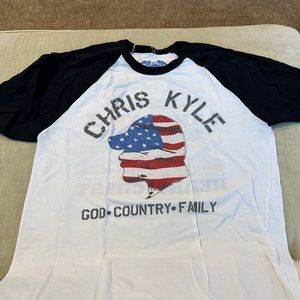 Chris Kyle - Mens Medium 3/4 sleeve shirt - New